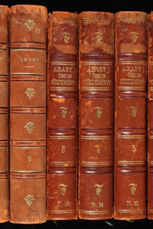 Arany János Összes költeményei, 1867 (sorozat köteteinek gerince)